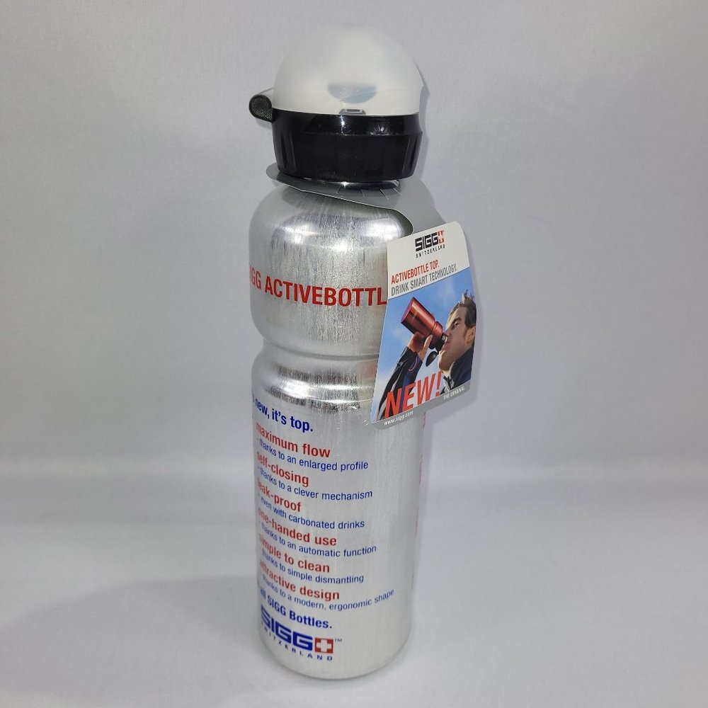 Sigg Switzerland Activebottle Top 10" Aluminum Water Bottle
